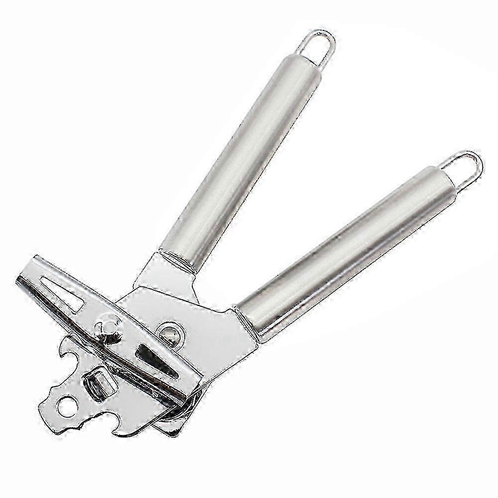 Can Opener, 3-in-1 Manual Can Opener, Can Opener, Bottle Opener And Safety Stainless Steel Lid Opener, Bottle Opener