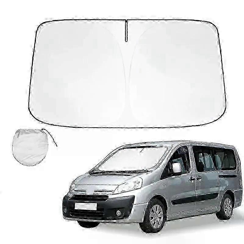 For Citroen Jumpy Windshield Sun Shade Sunshade Sun Visor Protector Foldable Blocks UV Rays Keep Car Cooler