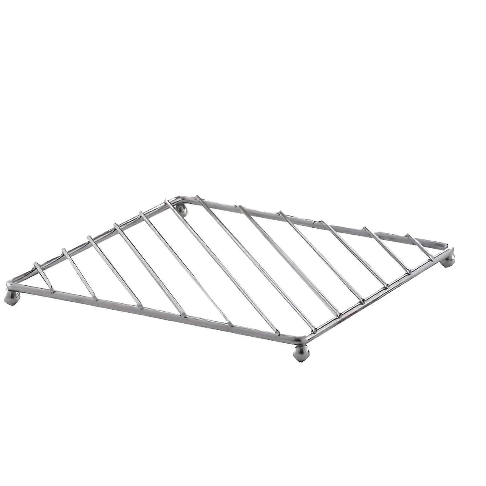 Metal Trivet for Pots and Pans Stainless Steel Square And Round Trivet Steam Rack Anti Scratch Table Protector