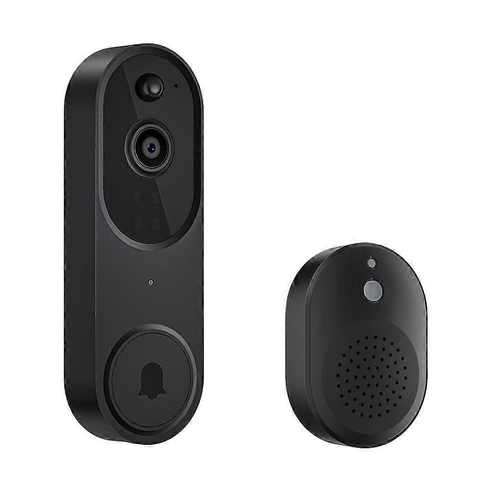 1080P HD Smart Video Doorbell with AI Human Detection Two-Way Audio Weather Resistant for Home Security