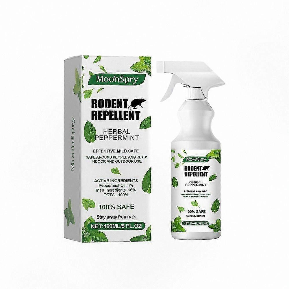 150ml Non-Toxic Pest Deterrent for Rodents - Quick Action Safe for Homes with Pets