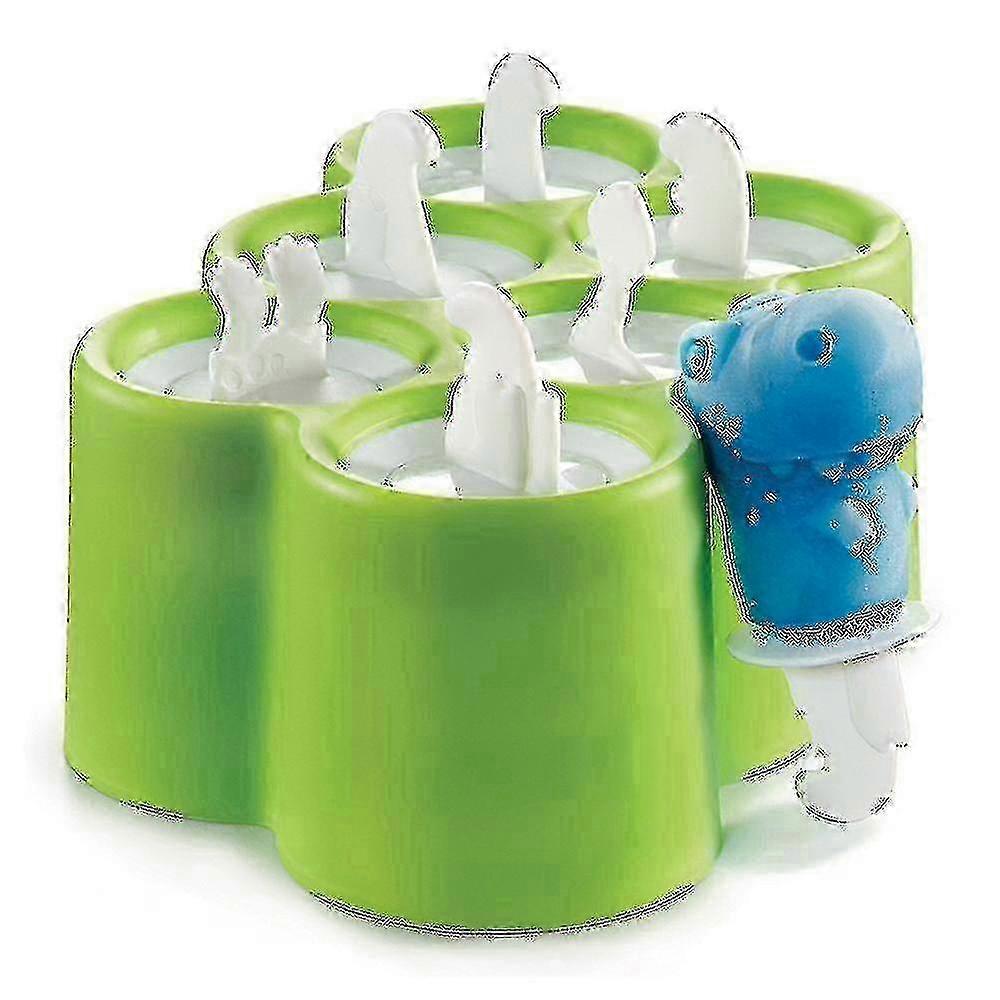 Pop Molds,6 Different Easy-se Silic Popsicle Molds In Tray