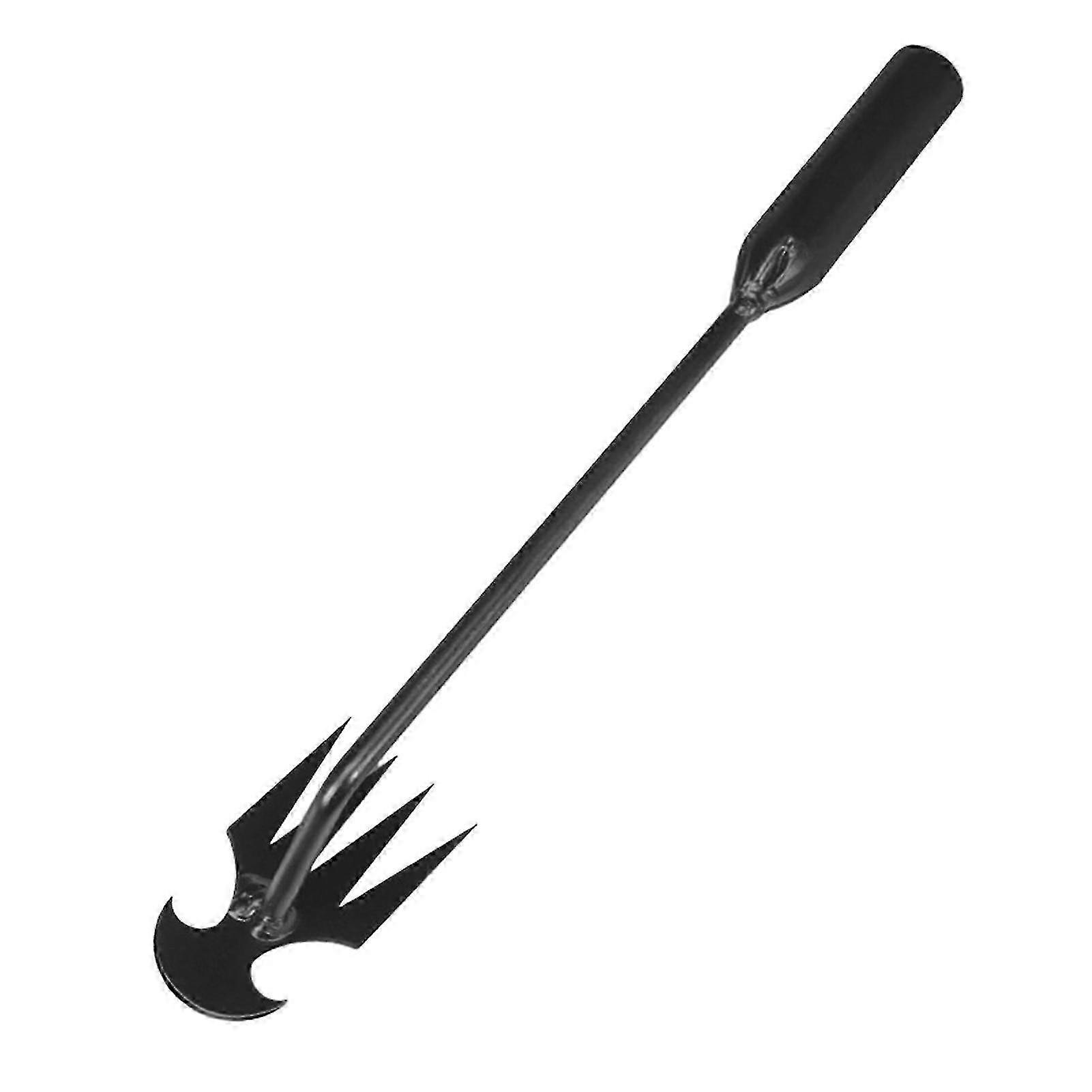 Durable garden weeding tool for planting with heavy duty handle
