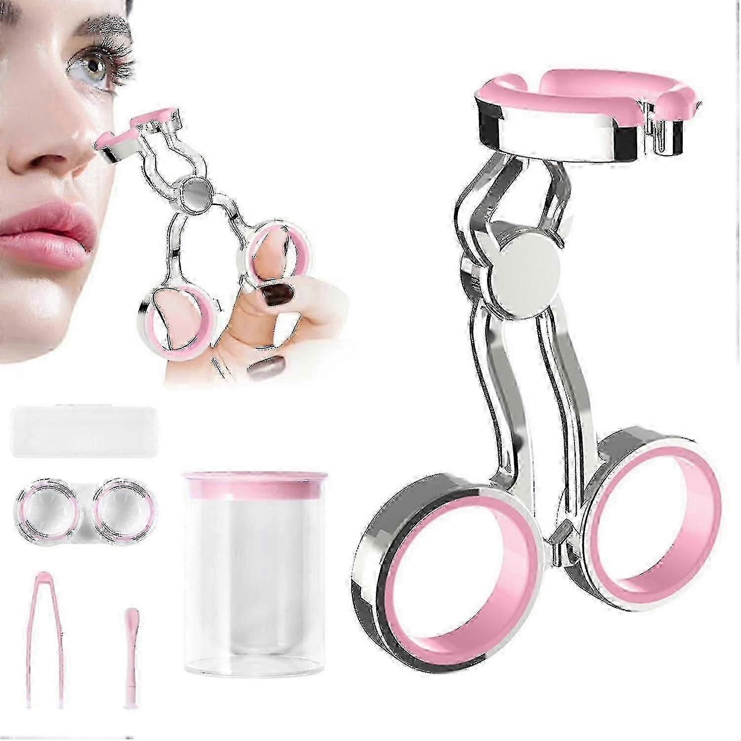 1 Set Contact Lens Aid Contact Lens Insertion And Remover Tool High Elasticity Silicone Center Axis