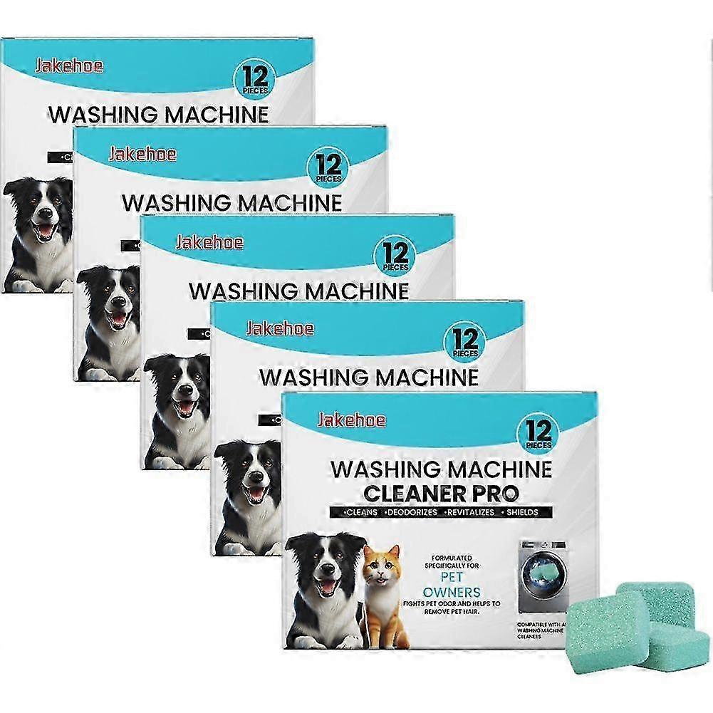 Deep Cleaning Washing Machine Tablets - Odor Removal & Descaling