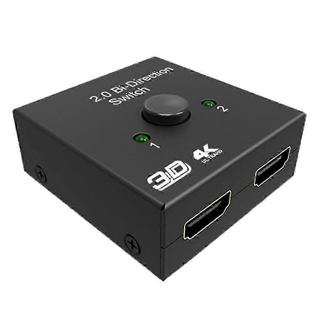 4K HDMI-compatible 2.0 Bi-directional Switch Splitter 1x2 & 2x1 Switcher