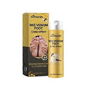 Ximonth Bee Venom Foot Care Spray Relieves Swelling, Peeling And Cracking Of The Feet. It Is A Cleansing And Moisturizing Spray
