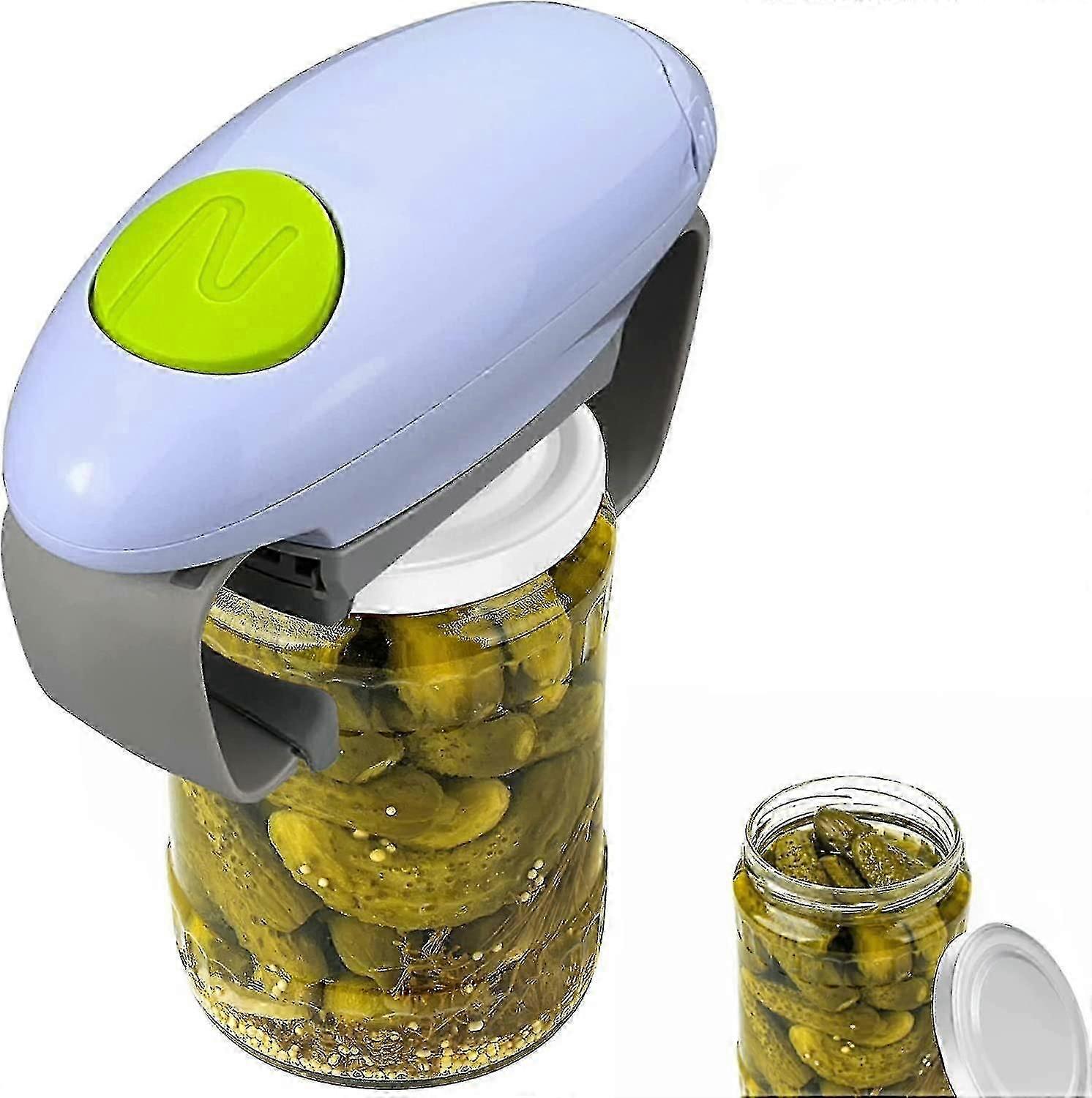 Electric Jar Opener For Weak Hands/seniors With Arthritis Kitchen Gadget One Touch Automatic Jar Opener Restaurant Higher Torque Jar Openers Bottle Op