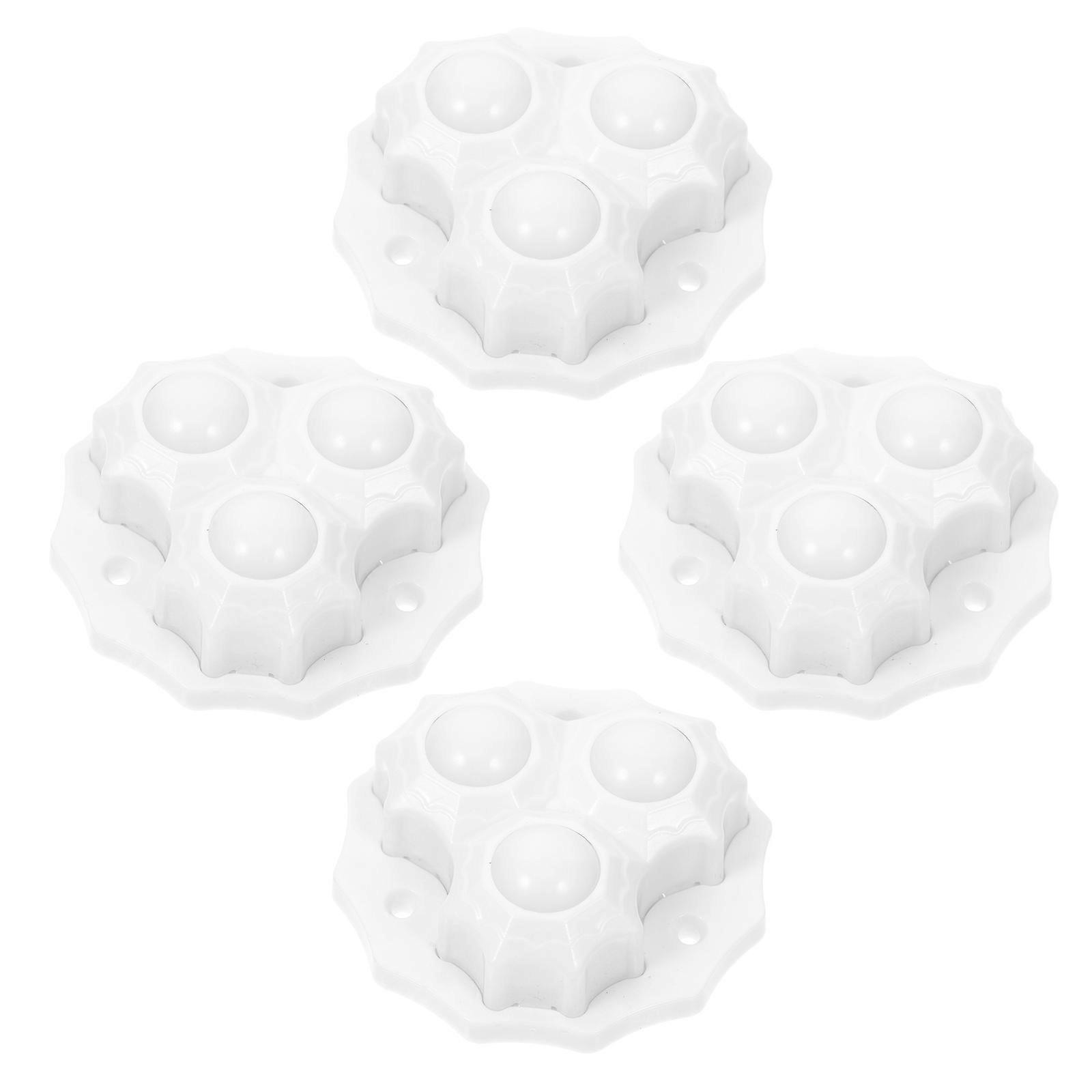 Stick on Stainless Steel Universal Wheel for 1Set Smooth Rotation