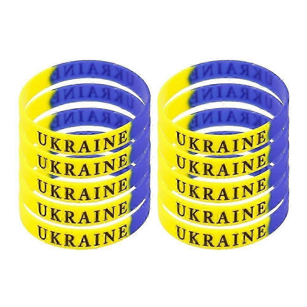 Ukraine Segmented Bracelet Wrist Band