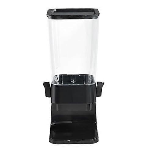 Cereal Dispenser 5500ml Capacity Cereal Container Not Easy To Crush For Pantry Black 42.5x17x9cm