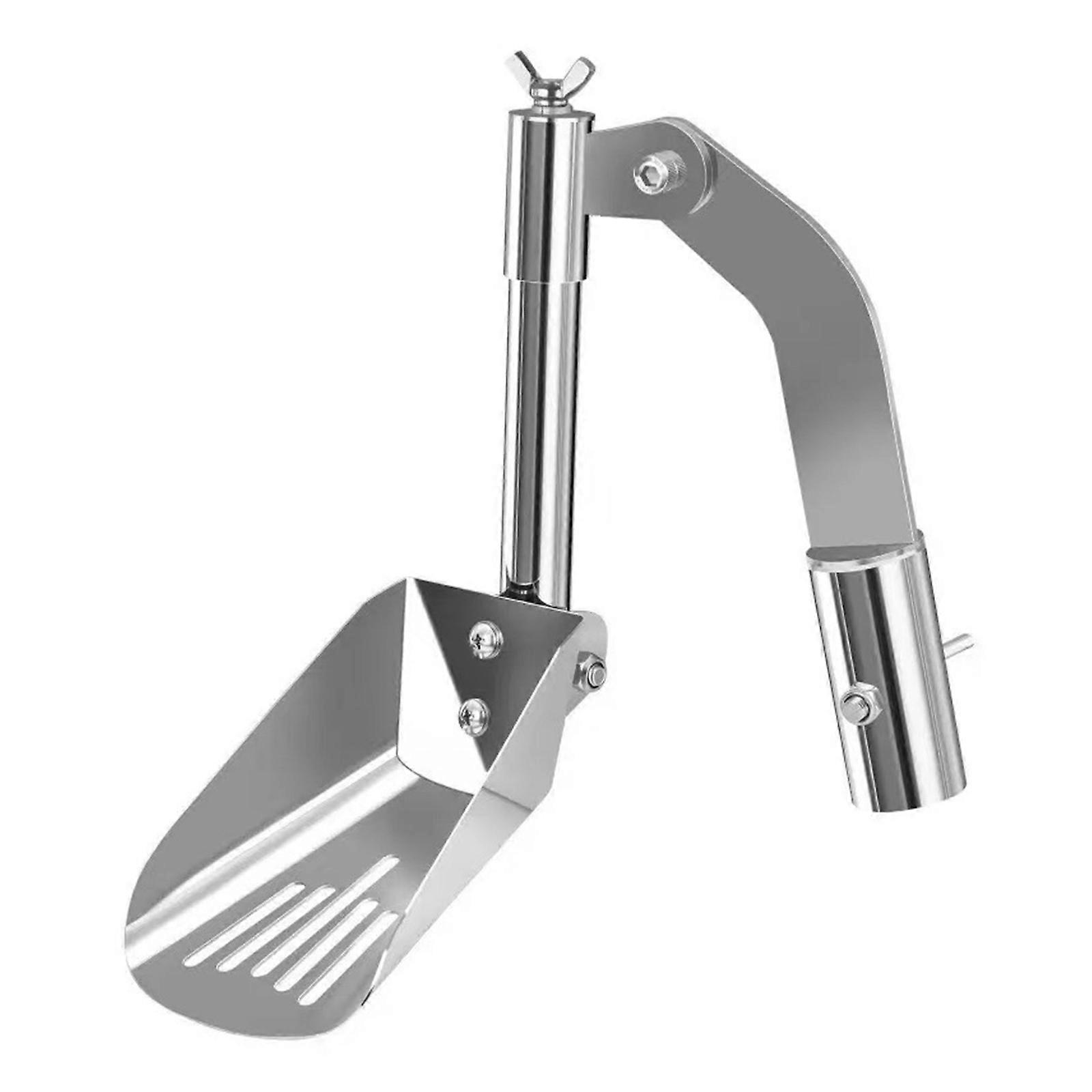 Professional Rain Gutter Shovel Cleaner Scoops Ergonomic Handle For Removing Leaves Dirt And Debris Efficiently Multicolor