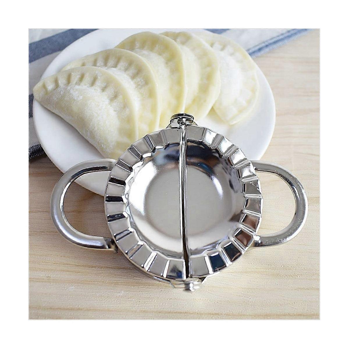 Stainless Steel Dumpling Maker, Flower Type Dumpling Ravioli Maker Press Mold Dumpling Making Device Accessories