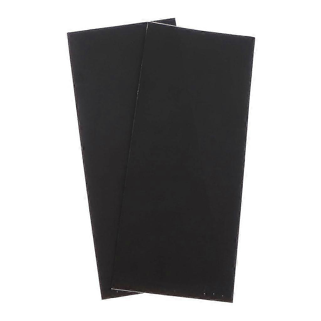 2pcs Waterproof Self-adhesive Repair Patch For Down Jackets Bag Black