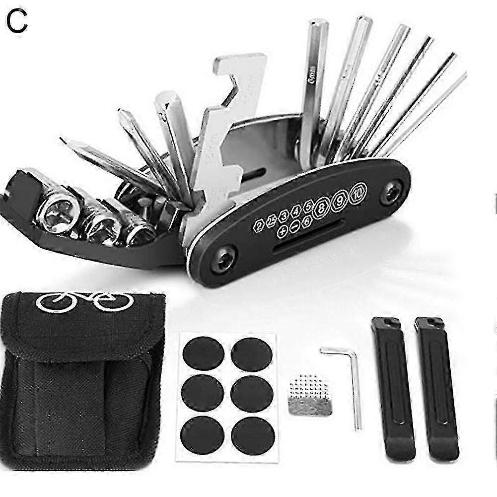 25-26 Mountain Bike Mini Socket Multi Purpose Wrench Bicycle Multi Tool Screwdriver