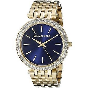 Zegarek - MICHAEL KORS - MK3406 - Stal nierdzewna - Wodoodporność do 10 ATM - Ciemnoniebieska tarcza