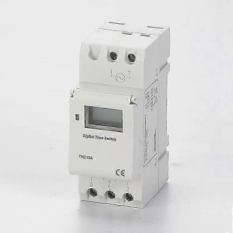 Electronic Weekly 7 Programmable Digital Time Switch Relay Timer Control 220V 230V 30A Din