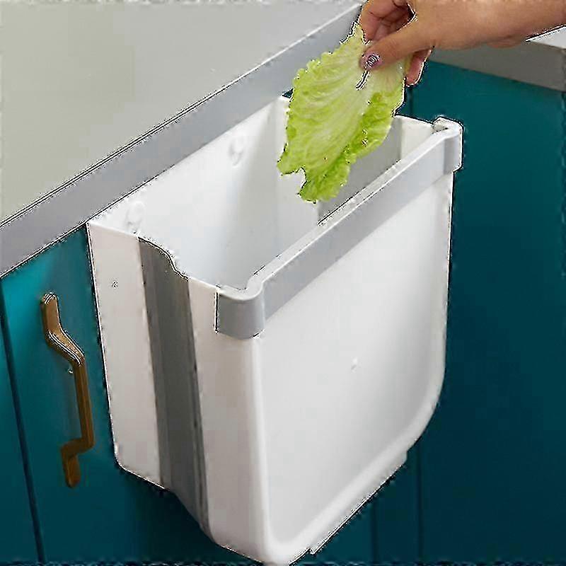 Kitchen Wall-mounted Folding Trash Can