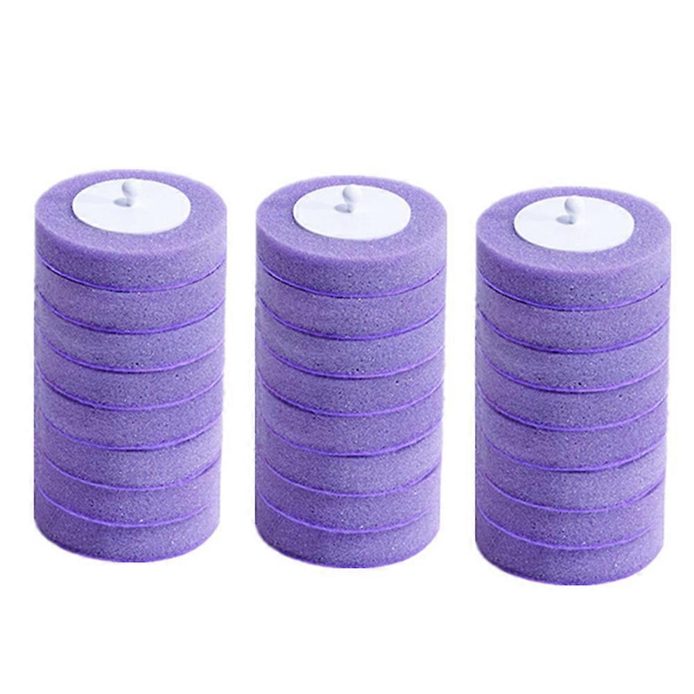 24PCS Väggmonterad Engångs Toalettborste Hem Utbytbar Toalettborste Badrum Rengöringsverktyg WC Badrumstillbehör