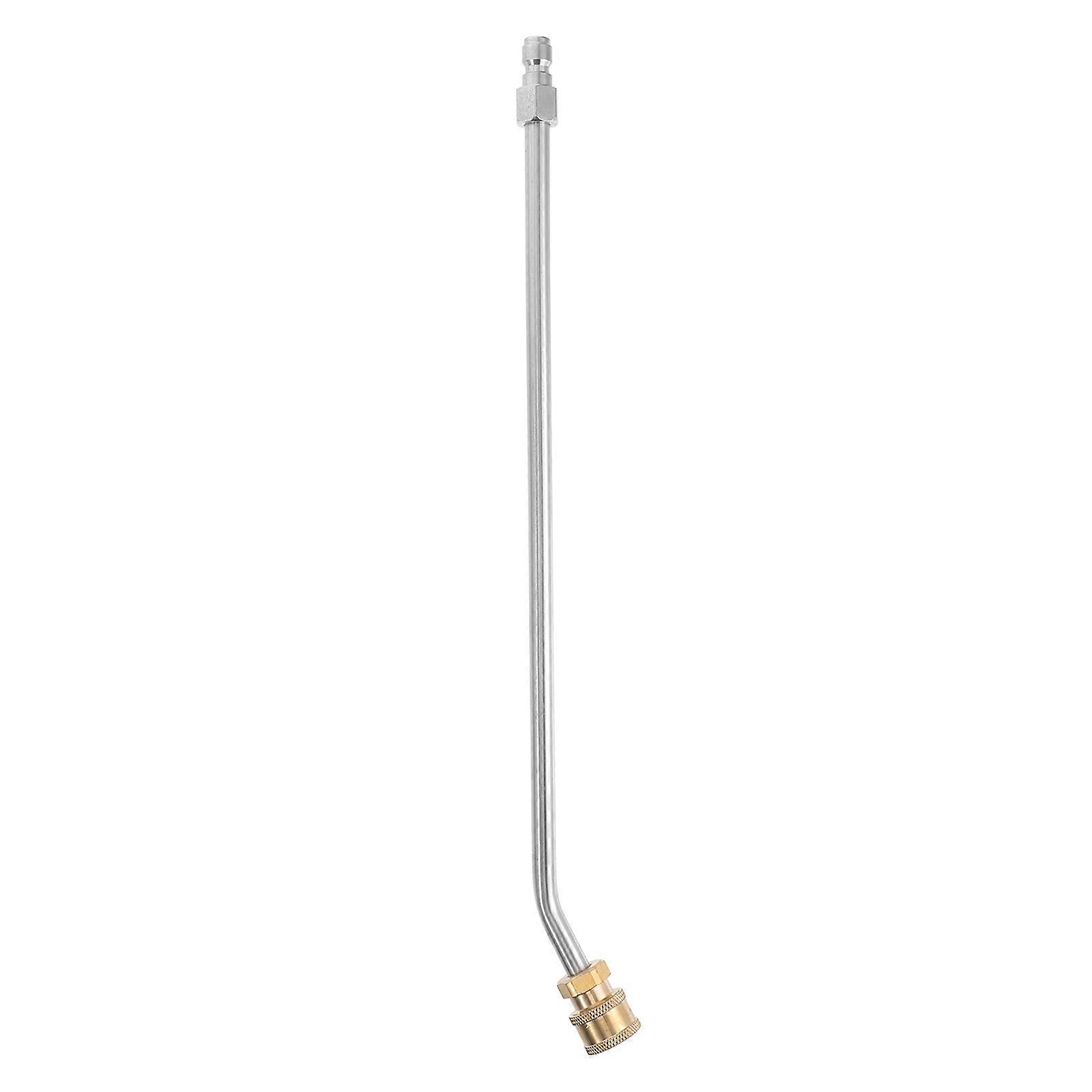 Washing Tool Pressure Washer Extension Rod for Car Use Silver