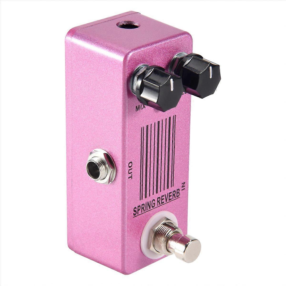MP-51 Spring Reverb Mini Single Gitar Effektpedal True Bypass Gitardeler og Tilbehør