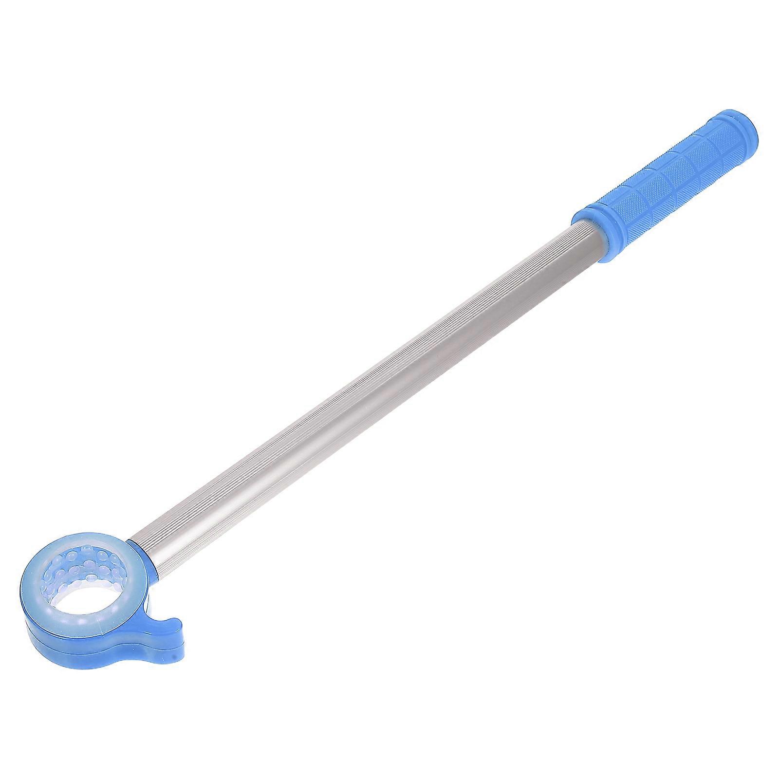 Window Opening Rod with Hook for Awning Window Use Blue