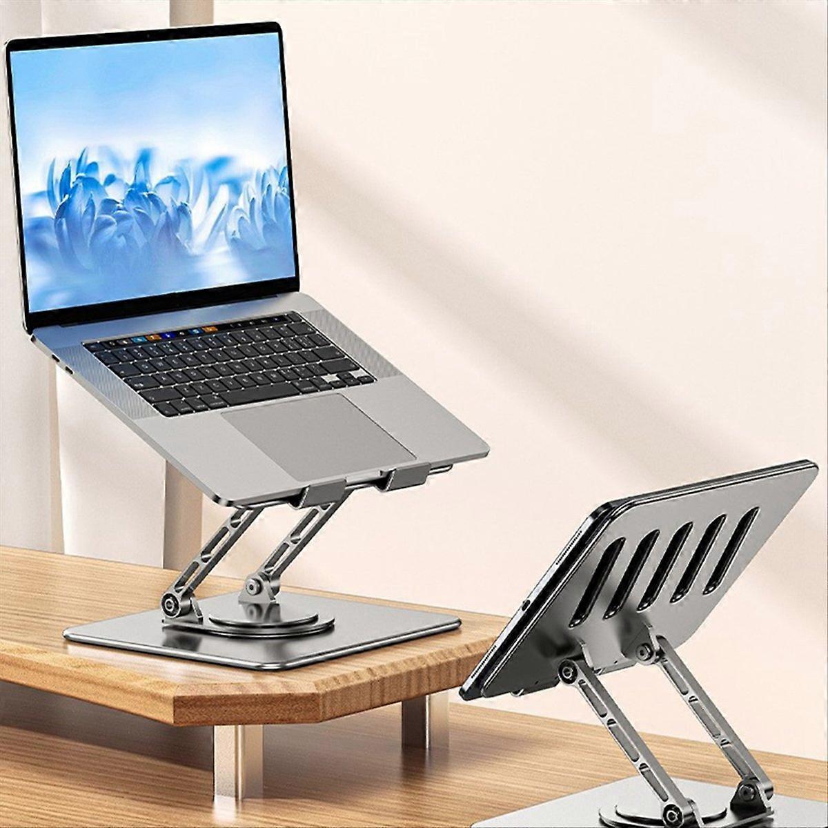 Foldable 360° Rotatable Notebook Holder Compatible for 7-17In Laptop