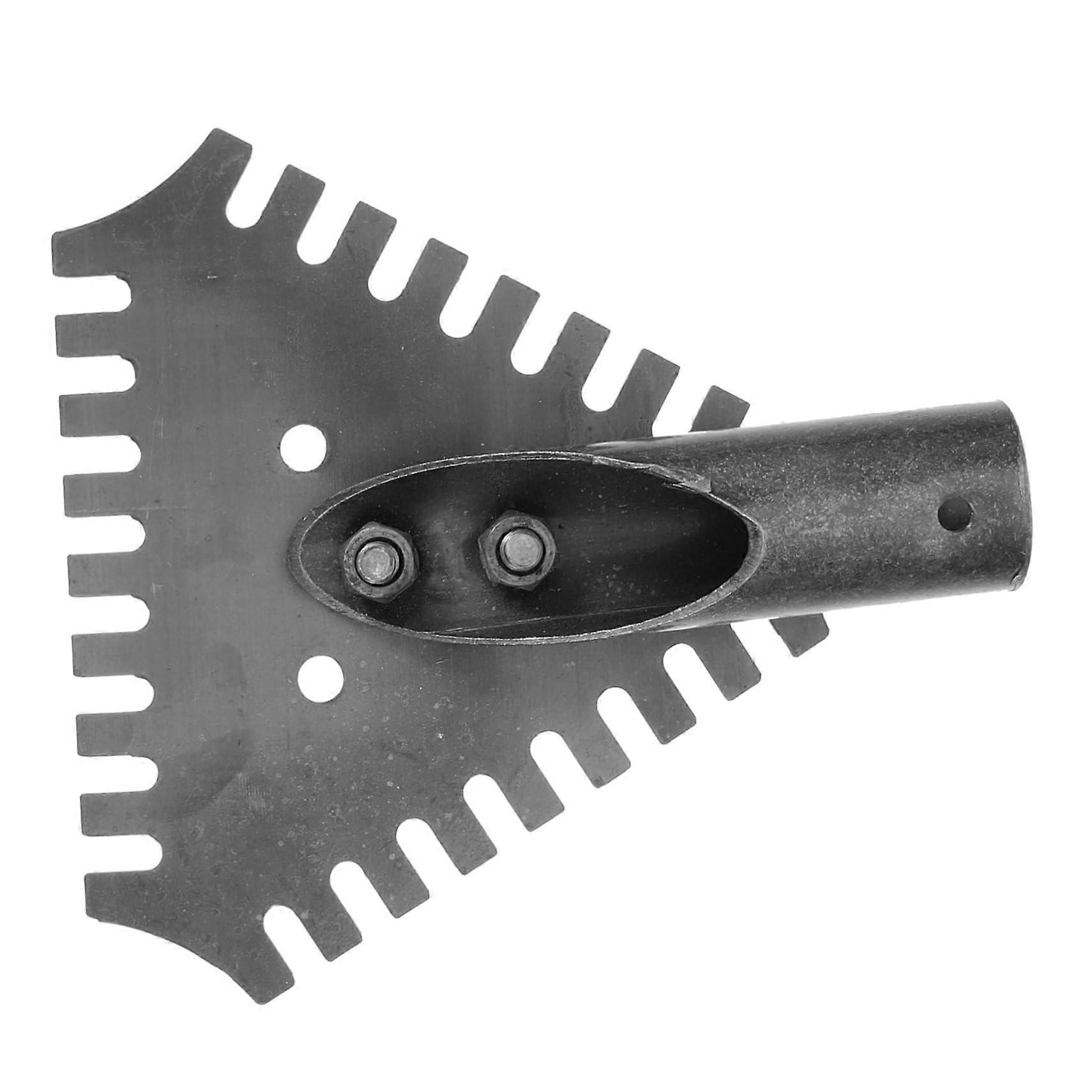 Heavy Duty Ice Scraper with Saw Tooth Blade and Replaceable Head for Cars, Driveways, Snow Removal