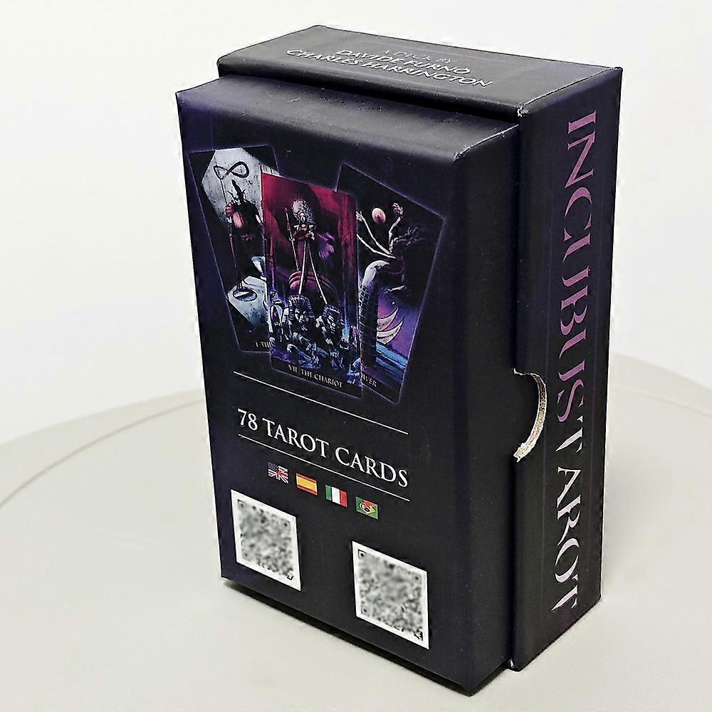 Incubcom Nightmare Tower 12*7cm, Top and Bottom Lid Gift Box, Double-sided Embossed, 350g Coated Paper, 78 Sheets