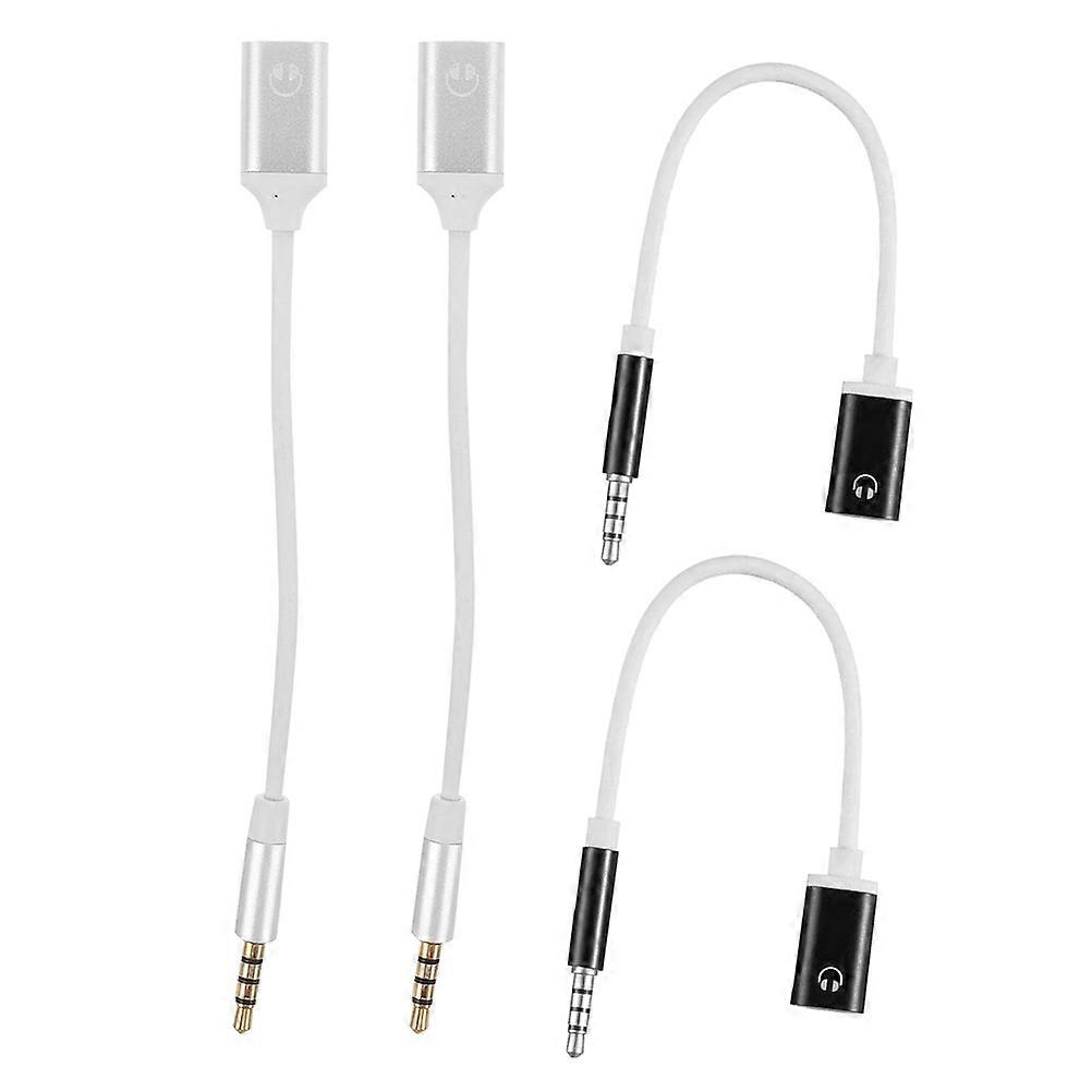 Headphone Jack Adapter Type C to Audio Connector for Home Use 12Pcs