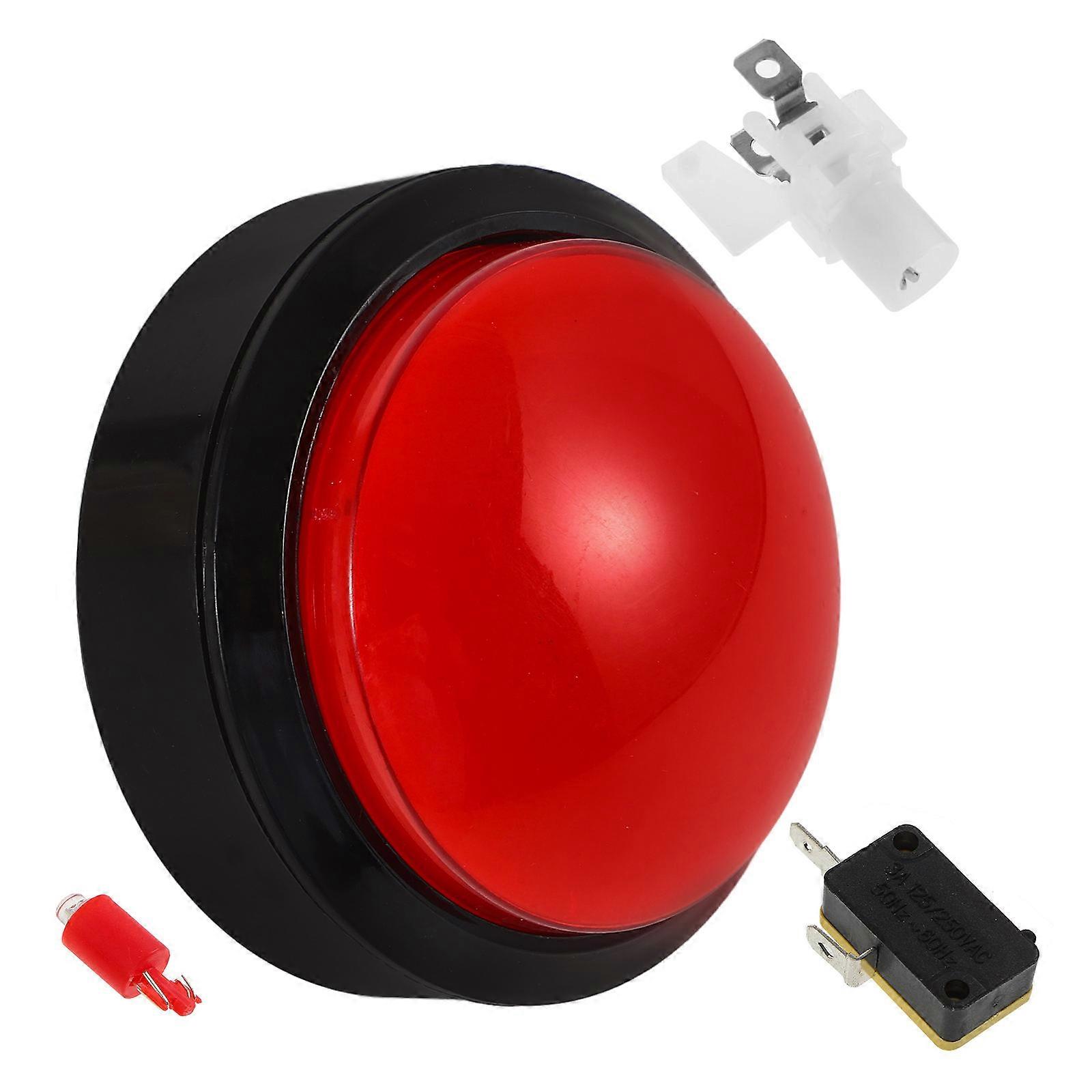 Push Button Game Machine Button Replacement for 4Pcs with Lighting