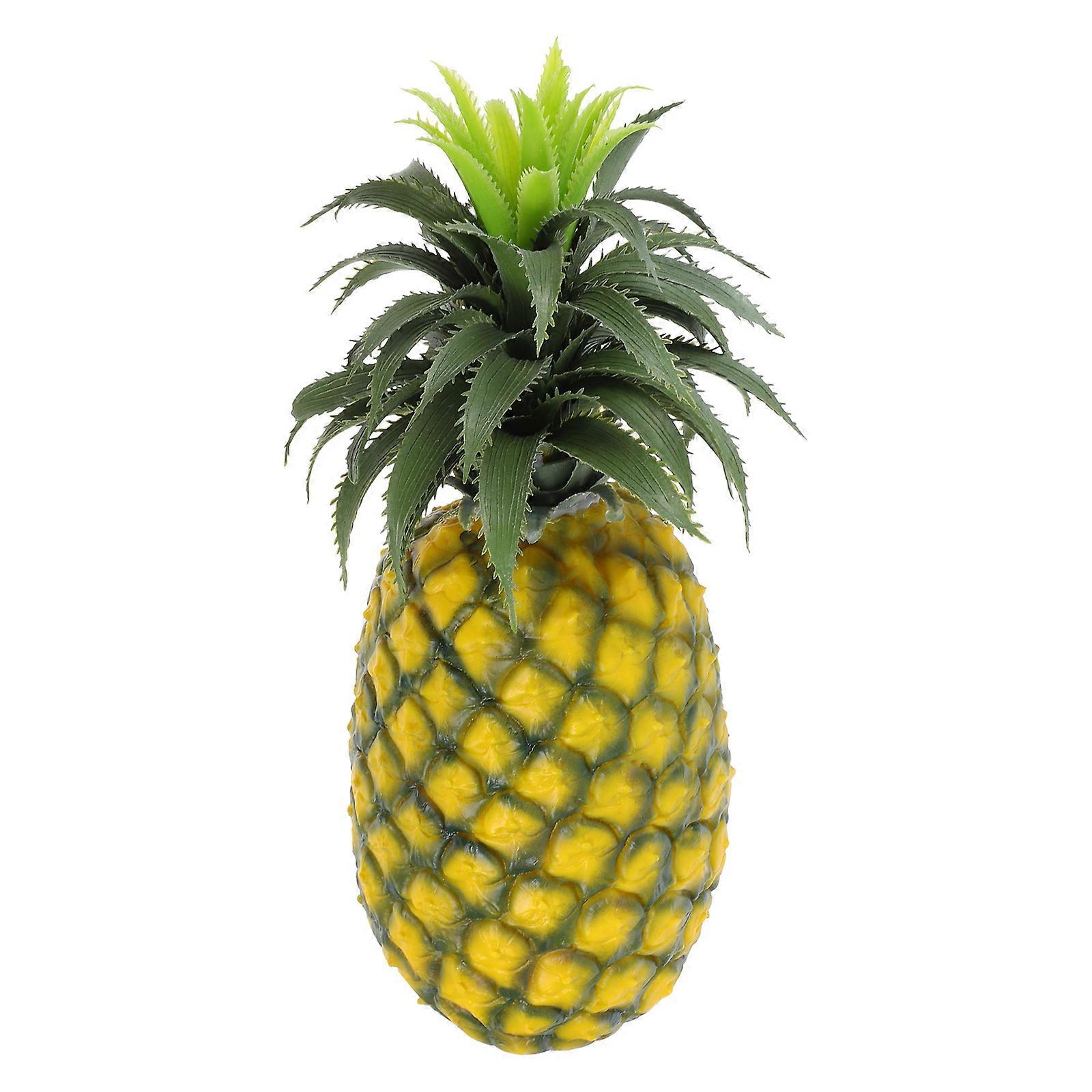 Plastic Pineapple Figurine Photography Sessions Decor Multi for Kitchen Decor 1Pcs