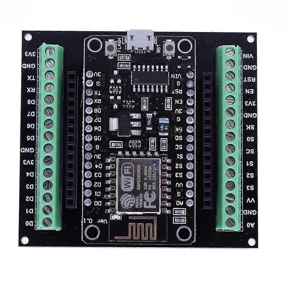 jixopn ESP8266 Expansion Board NodeMcu Lua WIFI V3 CH340 GPIO 1 Into 2 Development Module MICRO USB ESP-12E Development Board