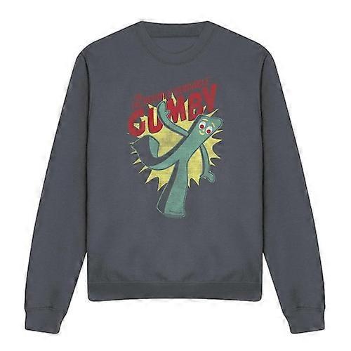 Gumby Unisex Adult Bendable Sweatshirt