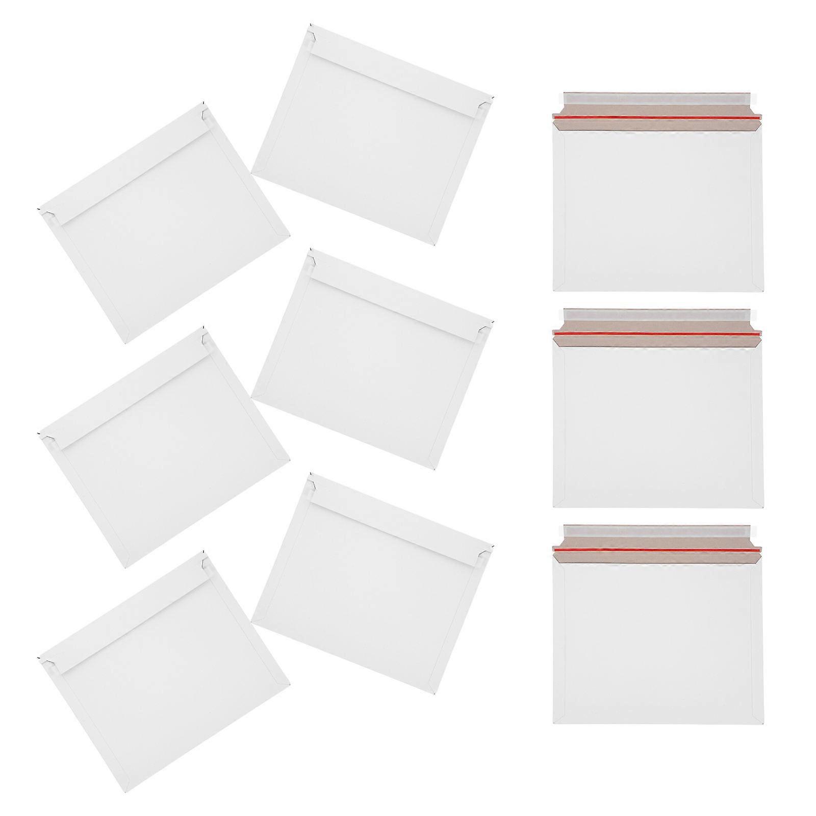 Quick Envelopes Self Sealing White Paper Mailers for Storage 20Pcs