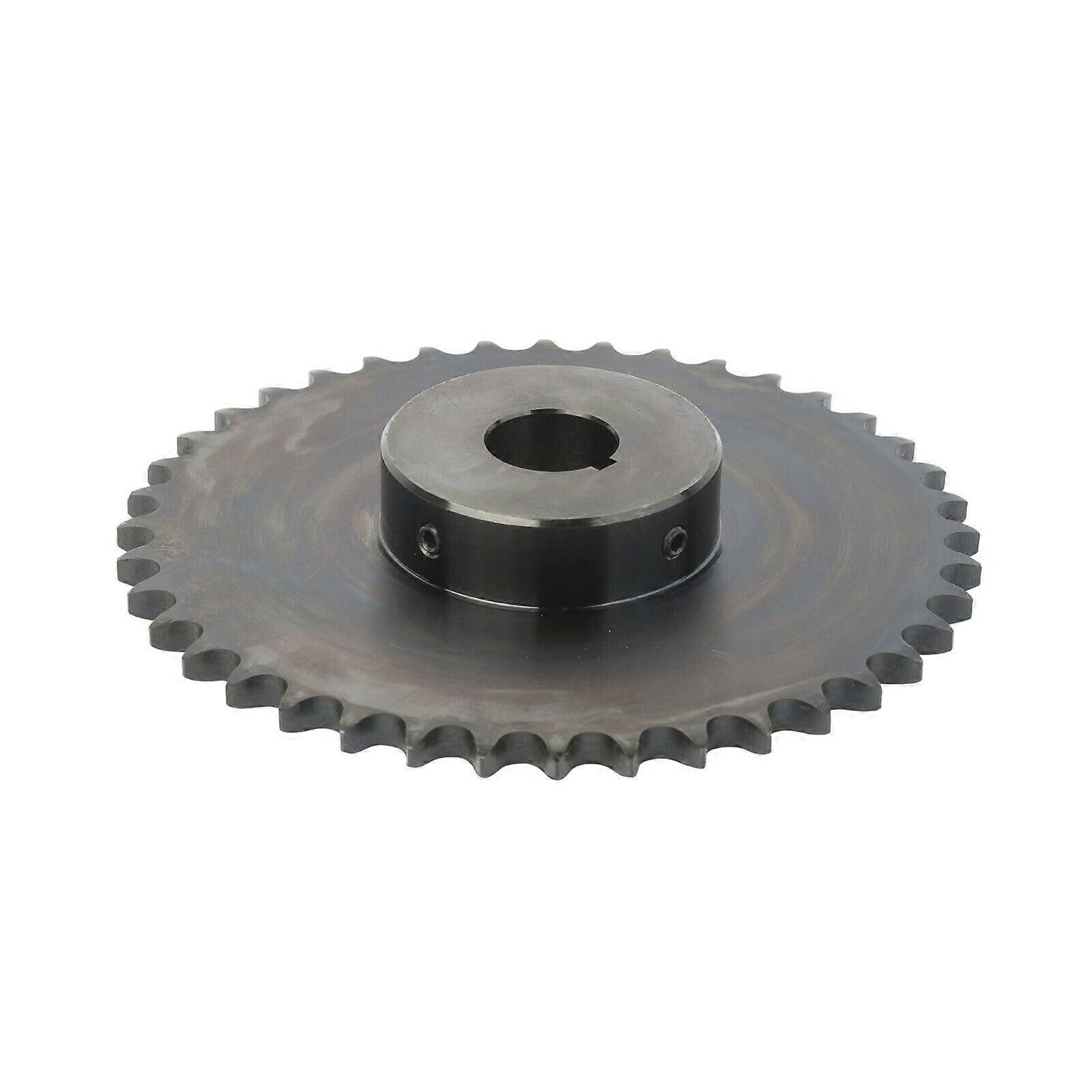 40 Tooth #50 Roller Chain Sprocket 1 1/4 Inch Bore Heavy Duty for Gate and Garage Opener