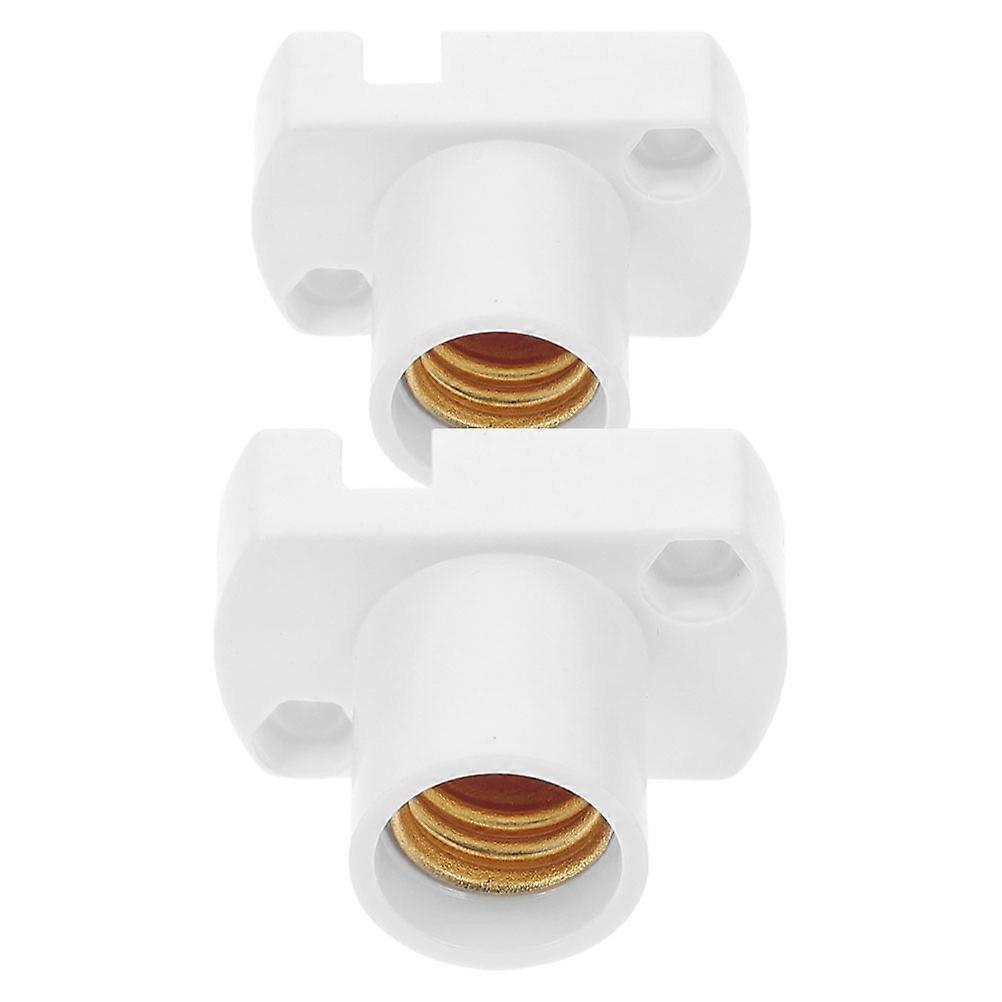 Lamp Socket Replacement Screw in Lamp Socket for Pendant Use 2Pcs Pack