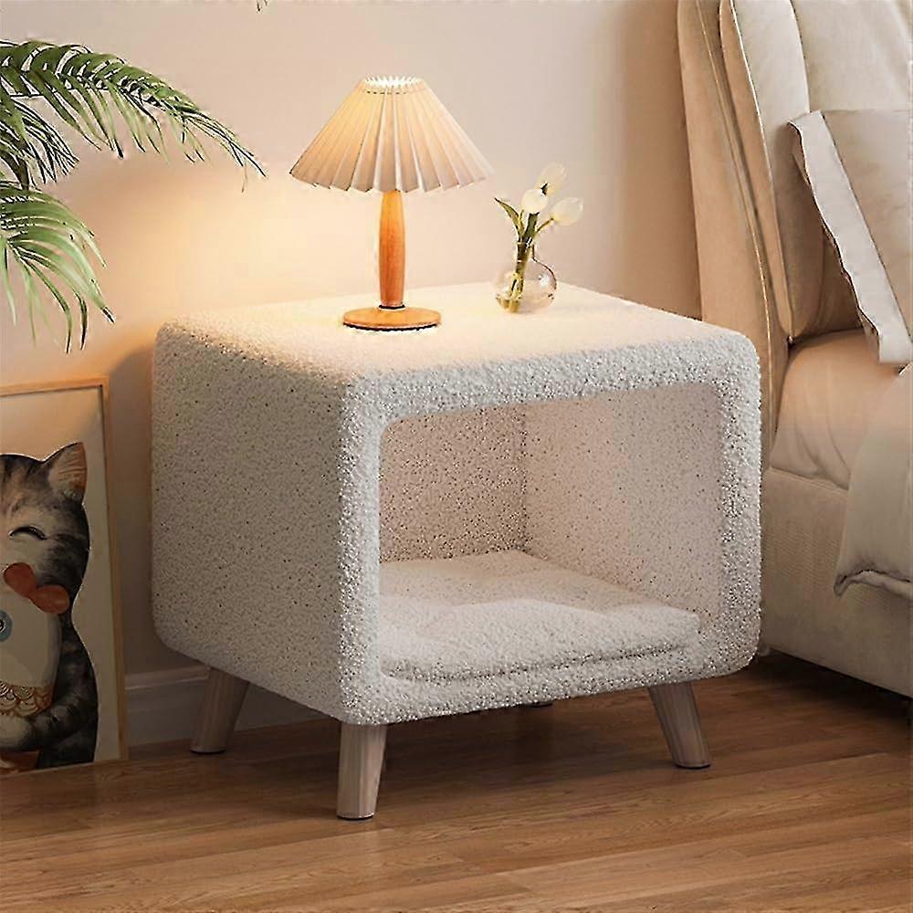 26-27 Modern Simple Style Bedside Table for Bedroom 40 x 40 x 45cm