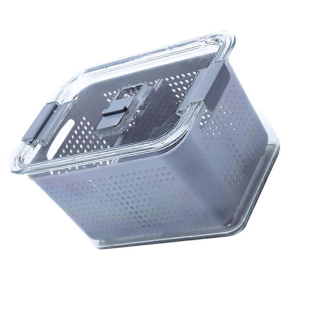 Produce Containers Fridge Storage Box Refrigerator Organization Rectangular Fresh Keeping 1Pcs