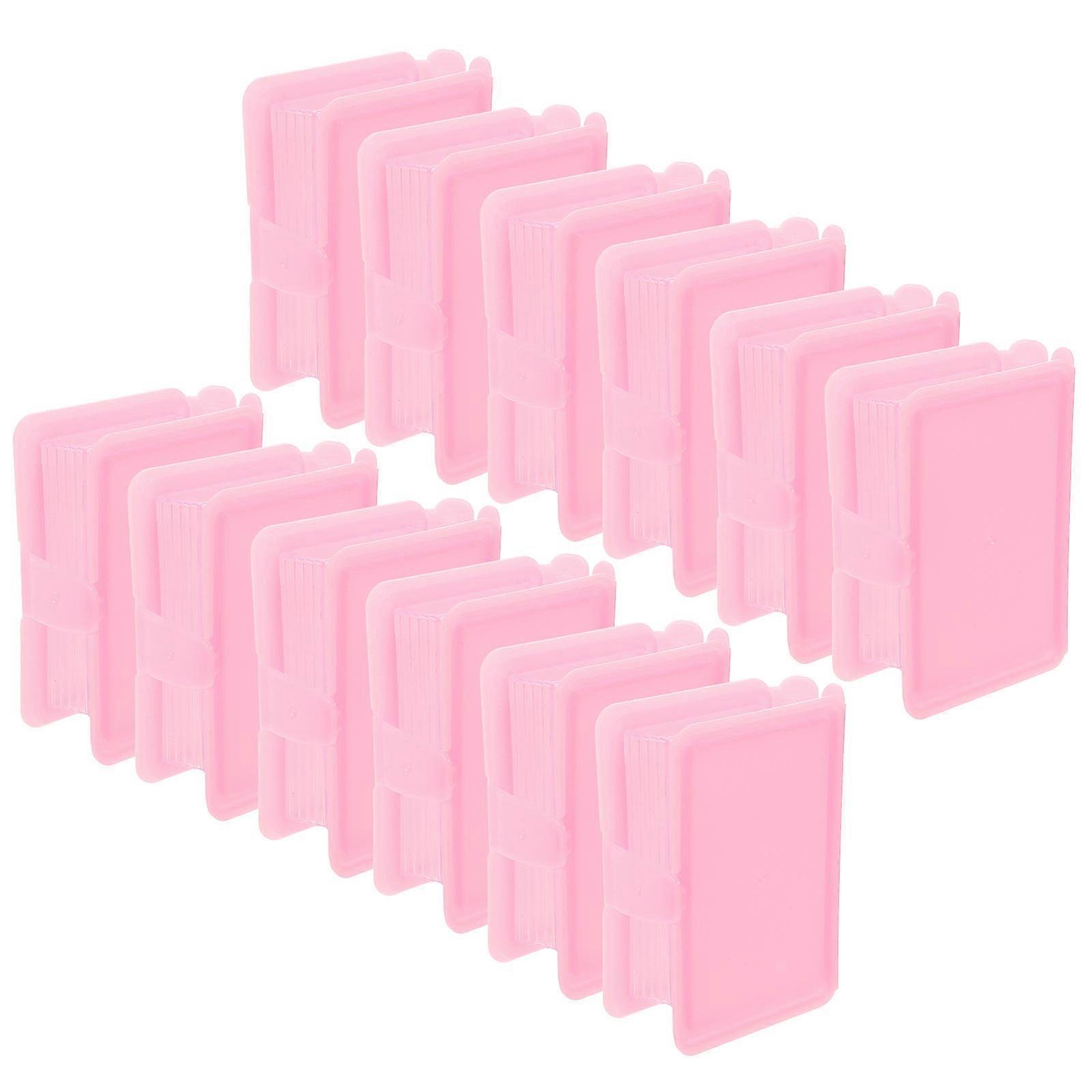 Box Special Shaped Boxes for Storing 36Pcs Pink Containers