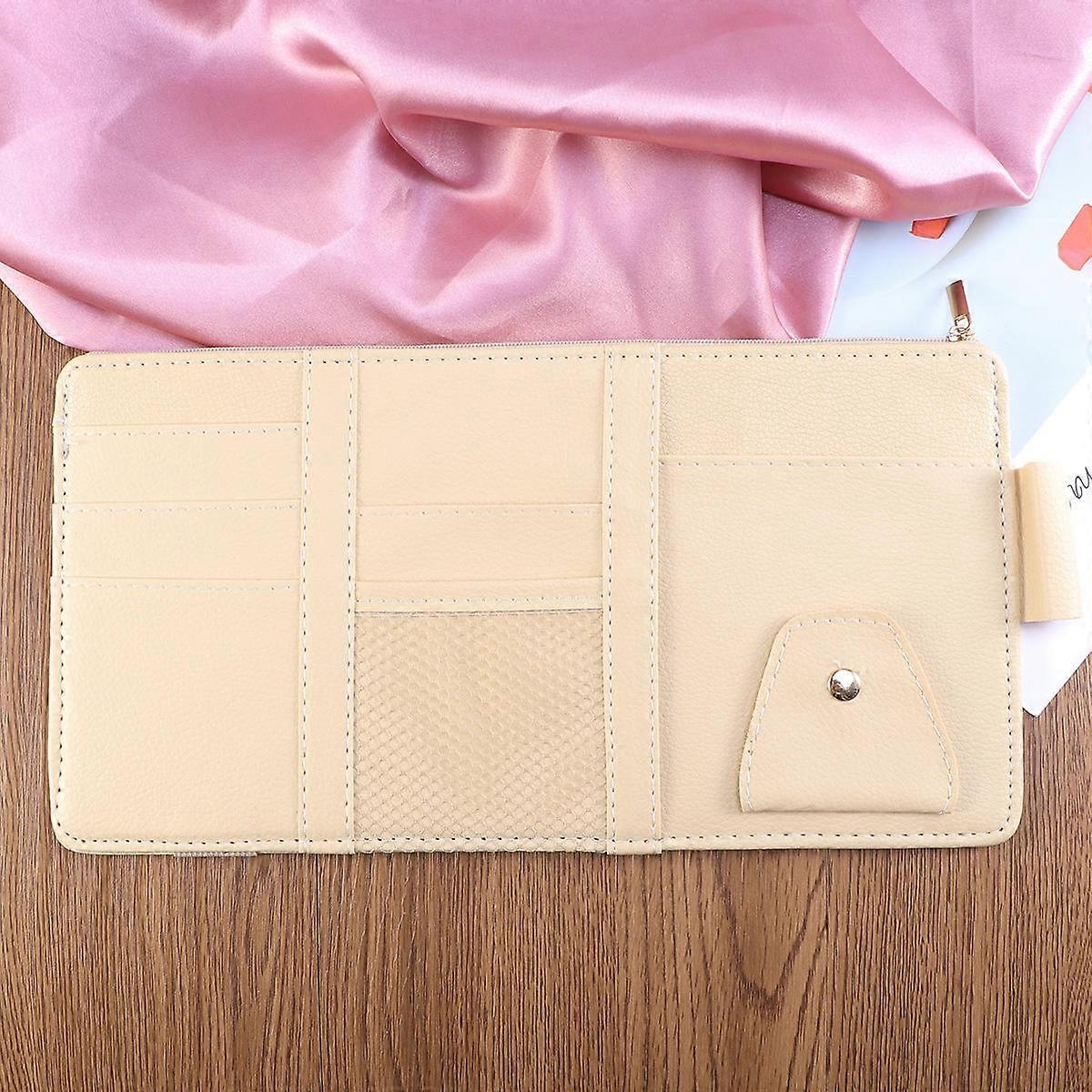 Multi-Functional Car Sun Visor Organizer Holder for Storage