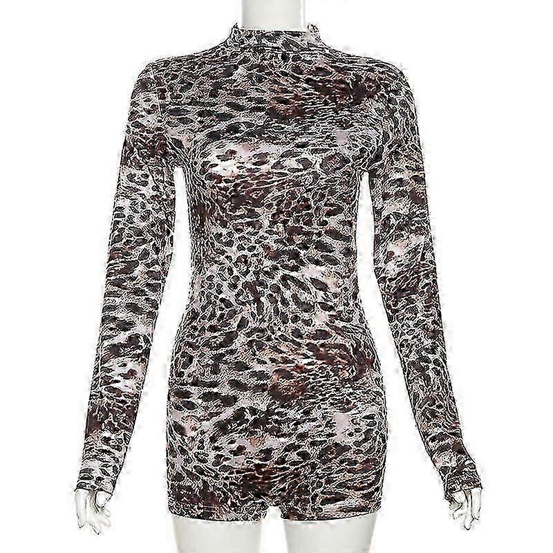 leopard print jumpsuit for women