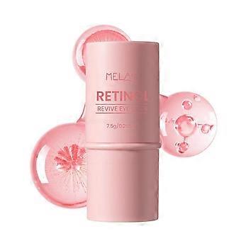 Baume contour des yeux en stick au rétinol et à la caféine - Soin anti-cernes et décongestionnant, acide hyaluronique et collagène, crème hydratante et lissante pour le contour des yeux