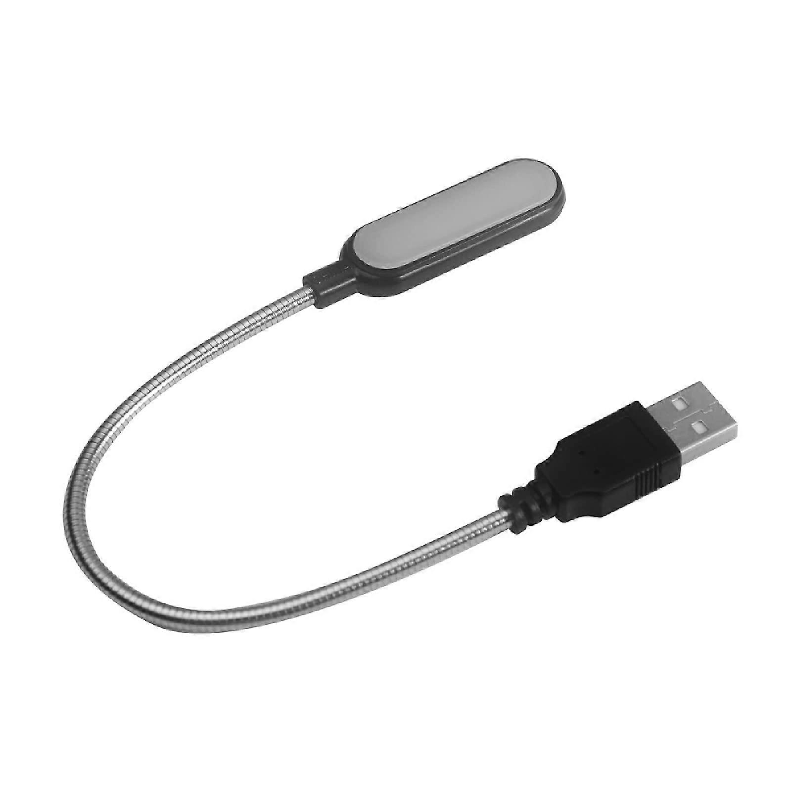 USB LED Reading Light with Soft Light Design, Flexible USB Powered Book Lamp for Laptop