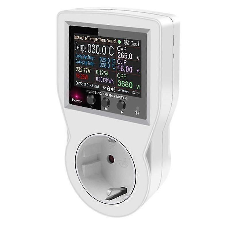 Tuya Wifi Thermostat Socket 16A AC220V Digital Temperature Controller Socket Outlet Timer Switch Se