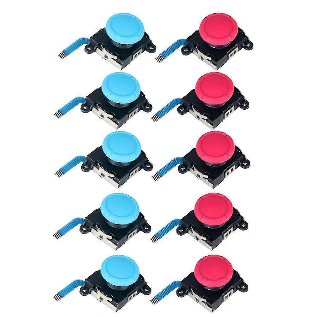 10PCS 3D Analog Joystick Switch Lite Joycon Controller Handle Joystick For Switch Lite Game Console Accessories
