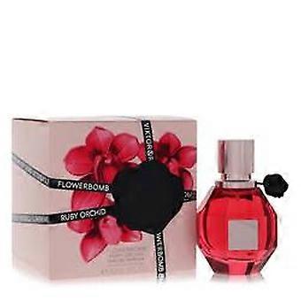  Flowerbomb Ruby Orchid by Viktor & Rolf - Eau De Parfum Spray 3.4 oz - Women 