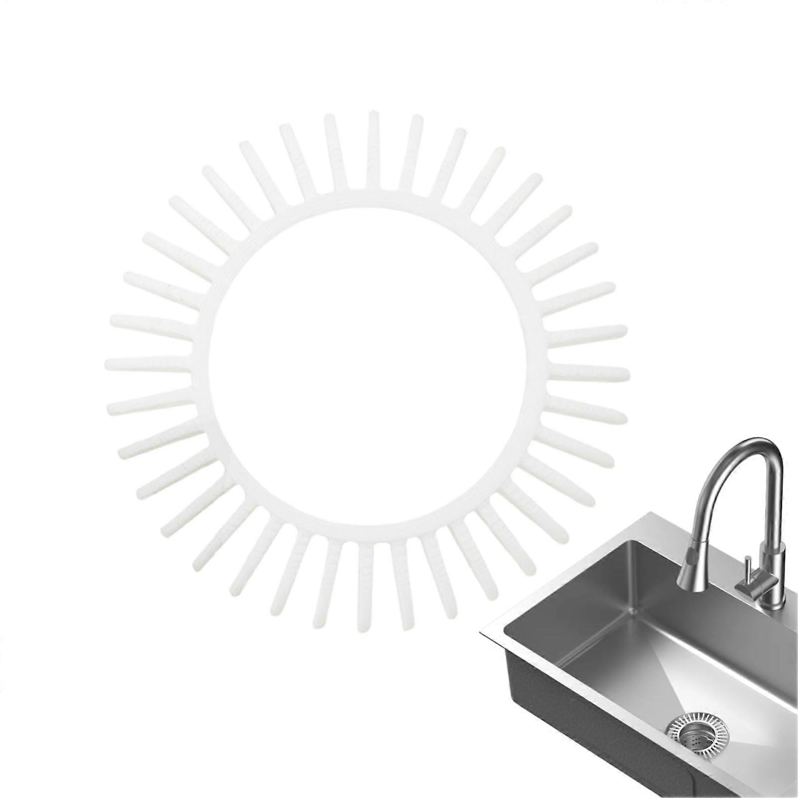 Hair Drain Catcher and Sink Strainer with AntiClogging Design, Easy Install, Odor Control Filter