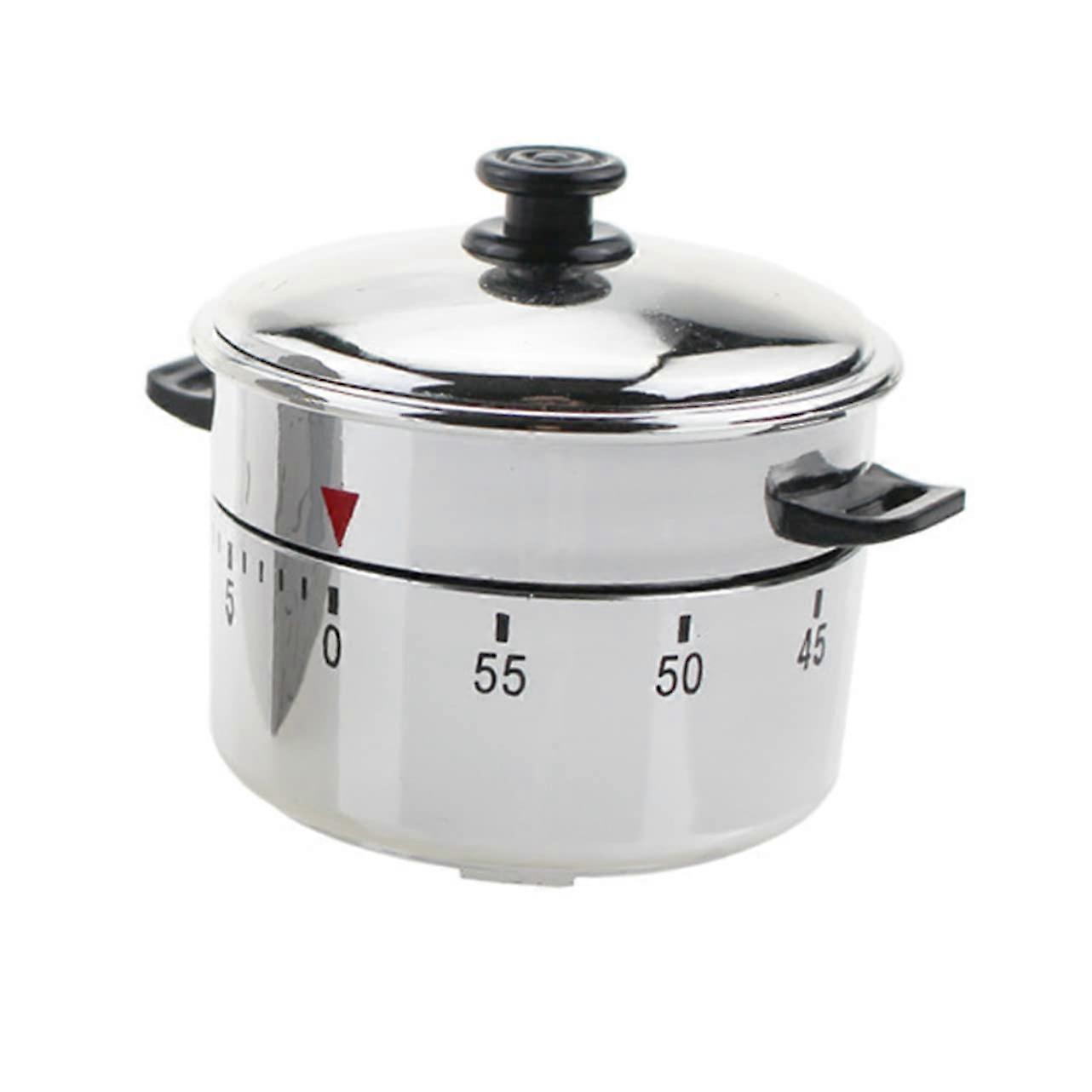 2pcs Kitchen Timer 60Minute Countdown with Loud Alarm Visual Rotary Design for Home and Restaurant