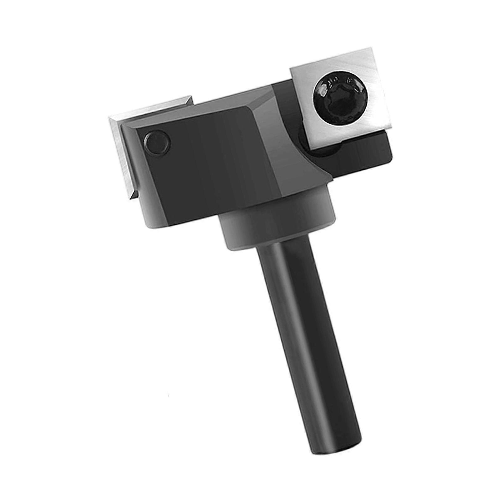 Quick Changes Surfacing Router Bit For T Slot Applications In High Frequency Wood Processing With 1/4Inch Shank Multicolor